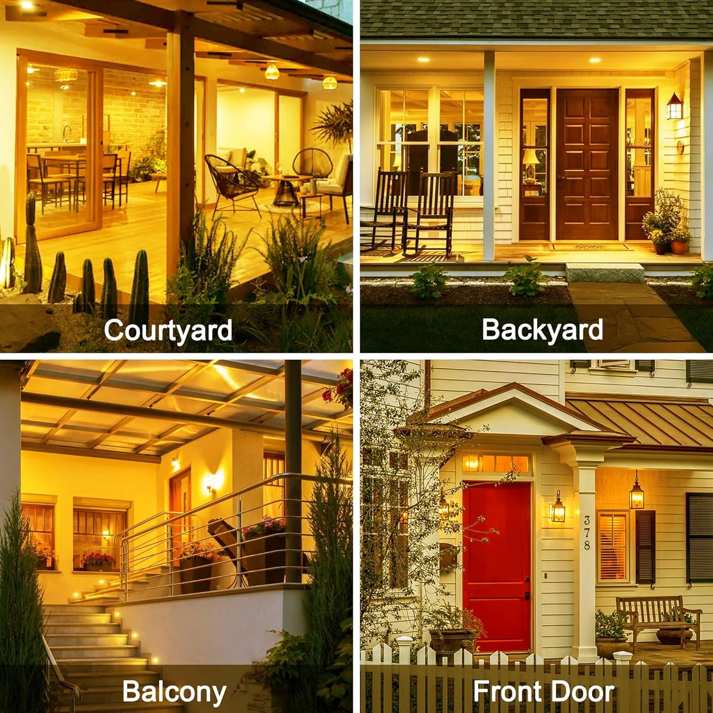 2 Pack PAR30 Yellow Bug Light Bulb Outdoor, 100W Equivalent Yellow Amber Flood Bug Lights for Outside, 12W LED Bulb E26 Base Flood Bulbs for Porch Lights, Hallway,Halloween, Christmas Decor