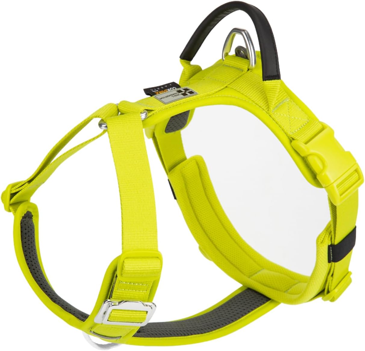 No-Pull Dog Harness Reflective Breathable Adjustable Vest | Dyneema Cordura, 3M Reflective, No-Choke, Car Safety. XS-XL, 6 Colors. Lightweight Breathable Small-XL Dogs, Hiking Training