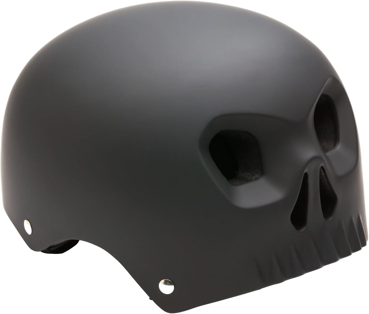Street Hardshell Skull Bike Helmet, Multi Sport, Multiple Colors