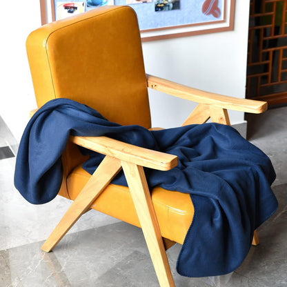 Fleece Throw Blankets Bulk Fleece Blankets Solid Wholesale Lightweight Warm Soft for Pet Bed Sofa Couch Office Wedding Gifts Travel Seasons Yellow 50x60 Inches Pack of 6