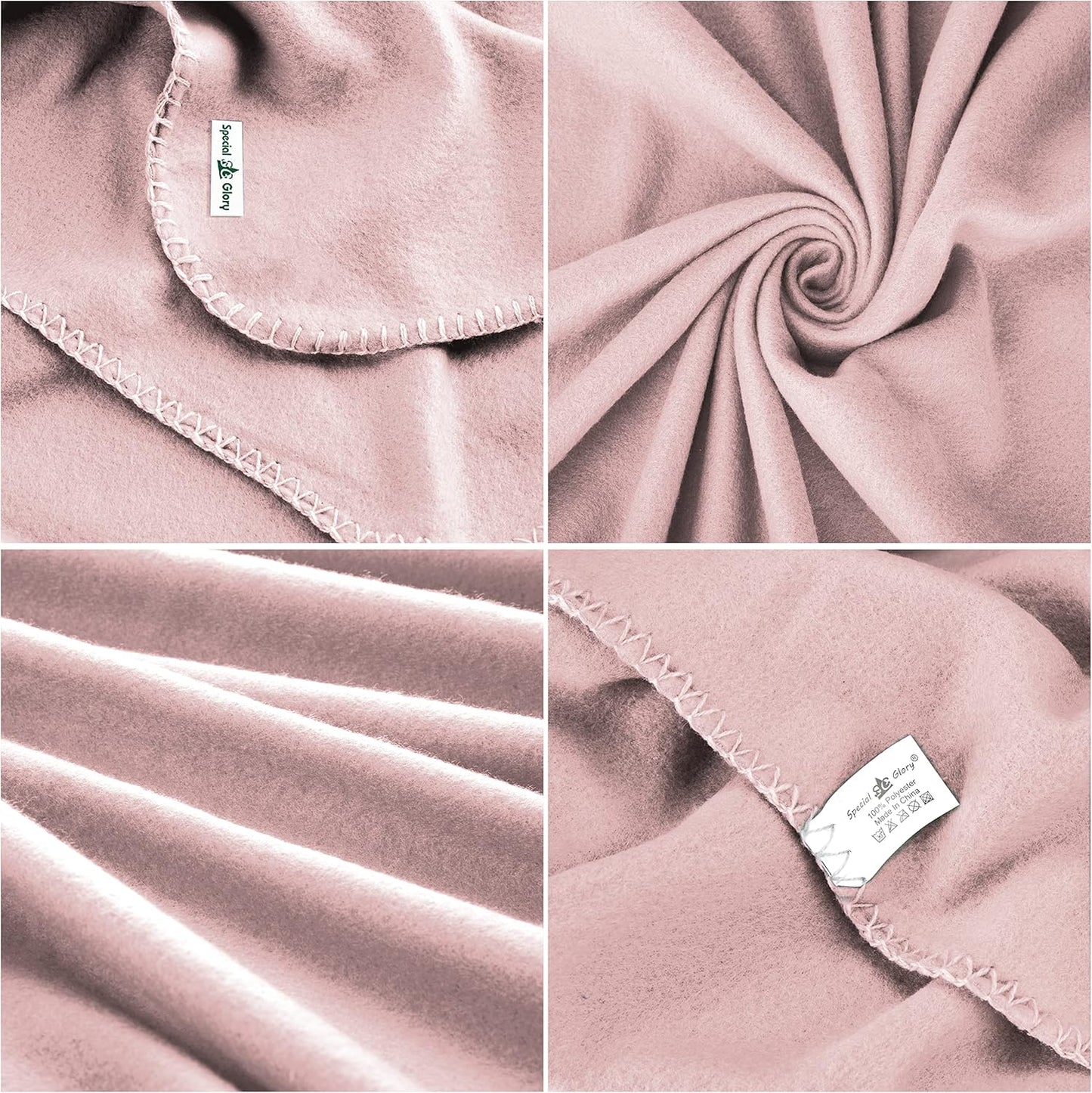 Fleece Throw Blankets Bulk Fleece Blankets Solid Wholesale Lightweight Warm Soft for Pet Bed Sofa Couch Office Wedding Gifts Travel Seasons Yellow 50x60 Inches Pack of 6