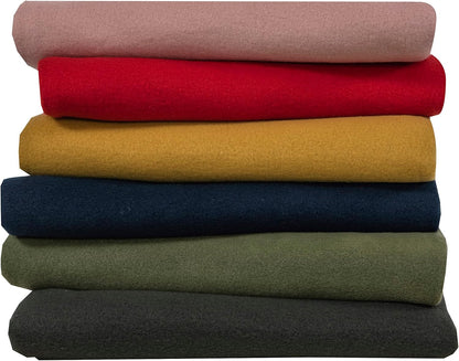Fleece Throw Blankets Bulk Fleece Blankets Solid Wholesale Lightweight Warm Soft for Pet Bed Sofa Couch Office Wedding Gifts Travel Seasons Yellow 50x60 Inches Pack of 6