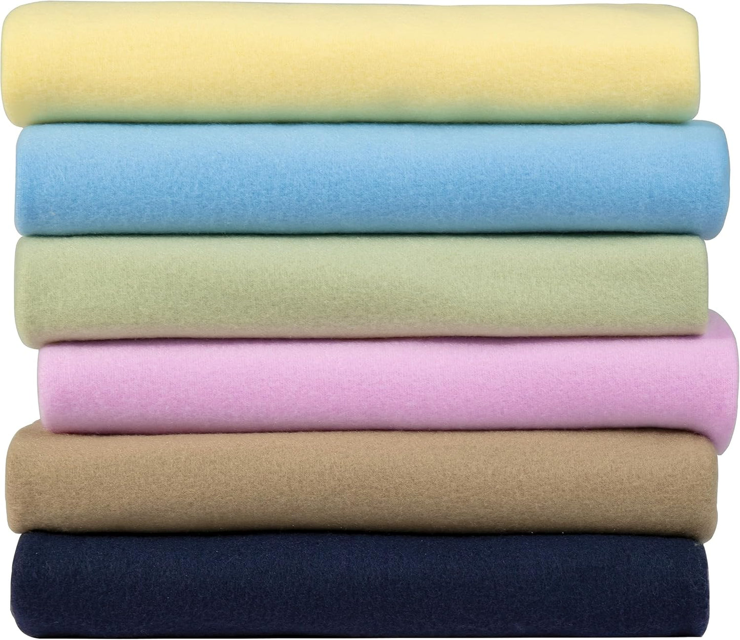 Fleece Throw Blankets Bulk Fleece Blankets Solid Wholesale Lightweight Warm Soft for Pet Bed Sofa Couch Office Wedding Gifts Travel Seasons Yellow 50x60 Inches Pack of 6