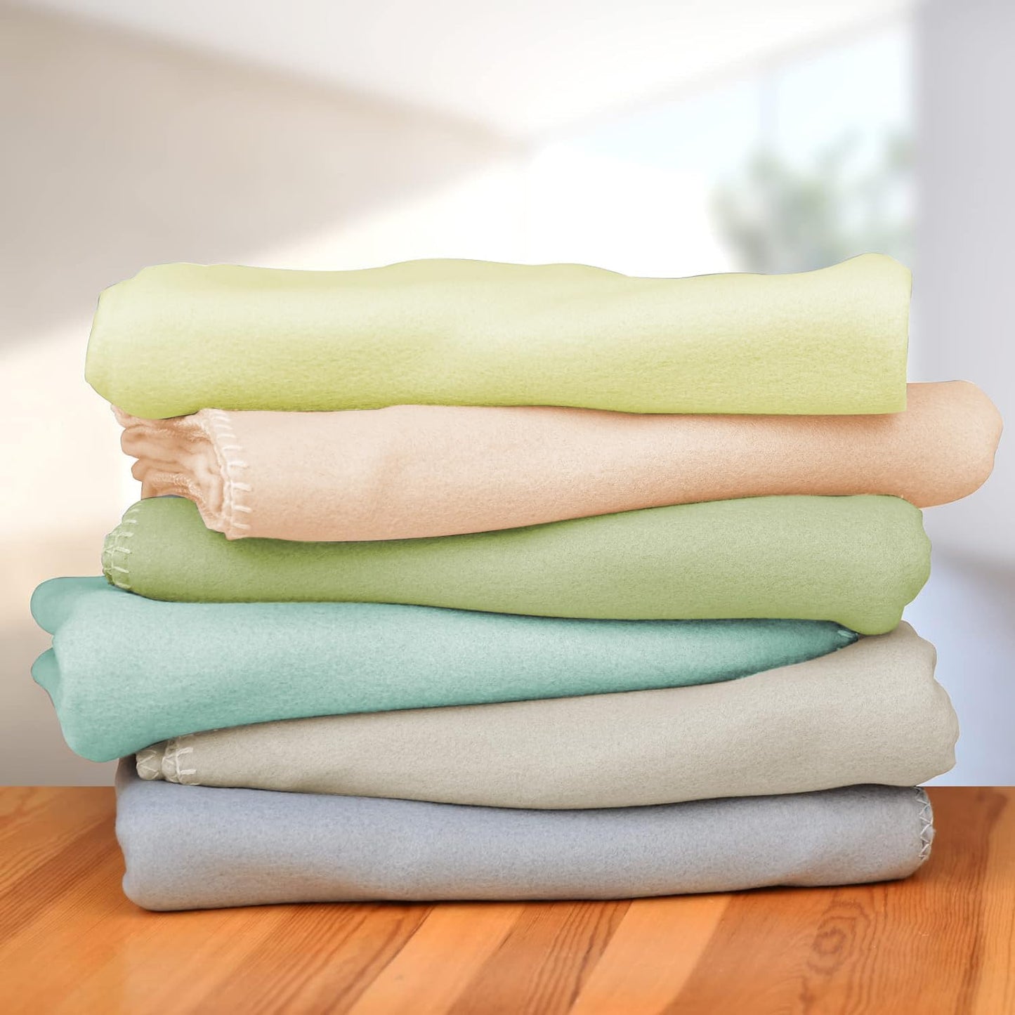 Fleece Throw Blankets Bulk Fleece Blankets Solid Wholesale Lightweight Warm Soft for Pet Bed Sofa Couch Office Wedding Gifts Travel Seasons Yellow 50x60 Inches Pack of 6