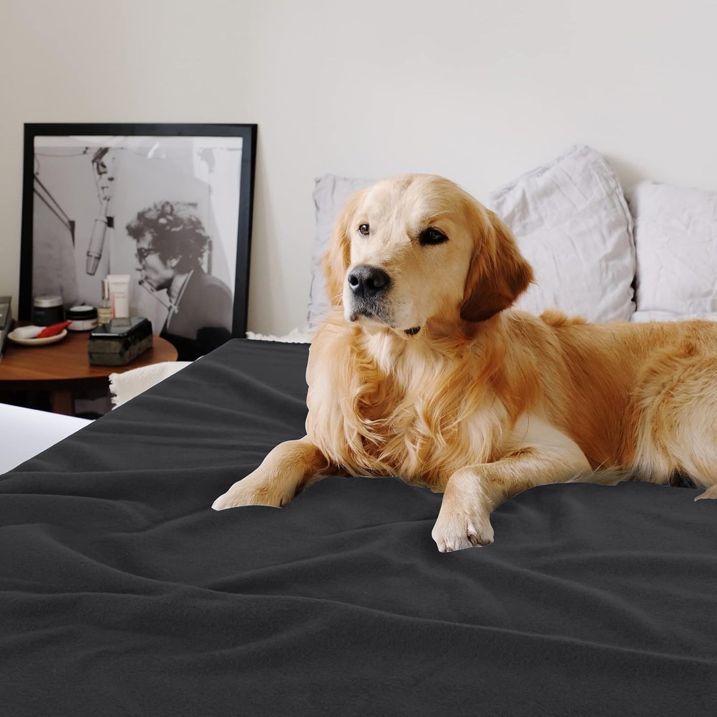 Fleece Throw Blankets Bulk Fleece Blankets Solid Wholesale Lightweight Warm Soft for Pet Bed Sofa Couch Office Wedding Gifts Travel Seasons Yellow 50x60 Inches Pack of 6