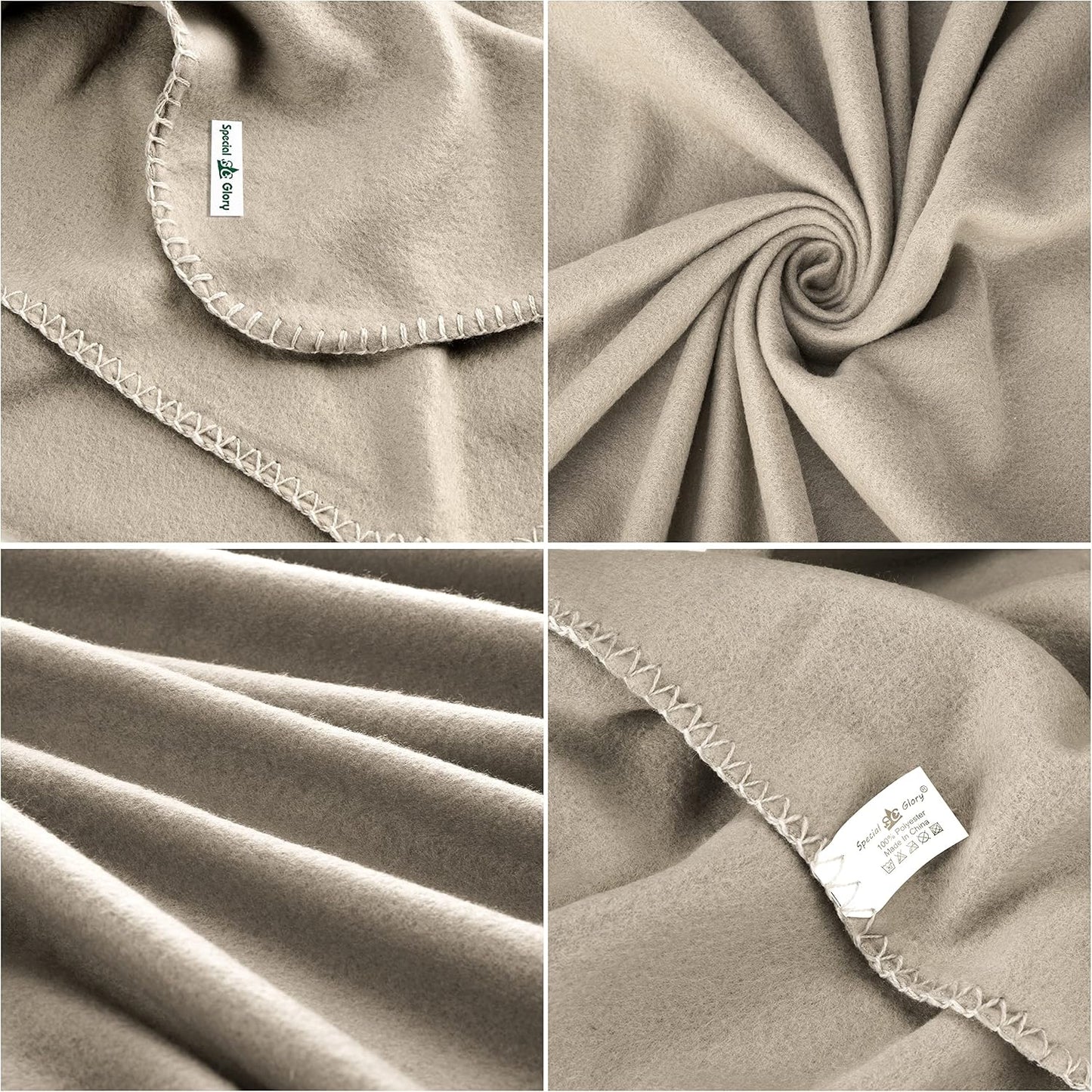 Fleece Throw Blankets Bulk Fleece Blankets Solid Wholesale Lightweight Warm Soft for Pet Bed Sofa Couch Office Wedding Gifts Travel Seasons Yellow 50x60 Inches Pack of 6