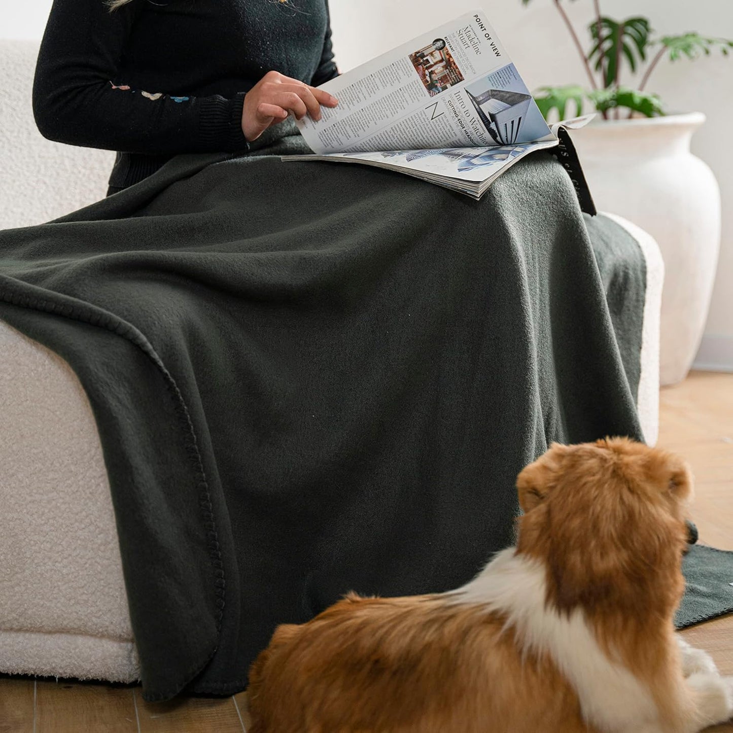 Fleece Throw Blankets Bulk Fleece Blankets Solid Wholesale Lightweight Warm Soft for Pet Bed Sofa Couch Office Wedding Gifts Travel Seasons Yellow 50x60 Inches Pack of 6