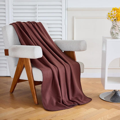 Fleece Throw Blankets Bulk Fleece Blankets Solid Wholesale Lightweight Warm Soft for Pet Bed Sofa Couch Office Wedding Gifts Travel Seasons Yellow 50x60 Inches Pack of 6