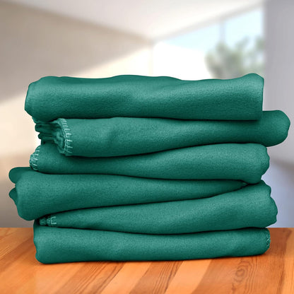Fleece Throw Blankets Bulk Fleece Blankets Solid Wholesale Lightweight Warm Soft for Pet Bed Sofa Couch Office Wedding Gifts Travel Seasons Yellow 50x60 Inches Pack of 6