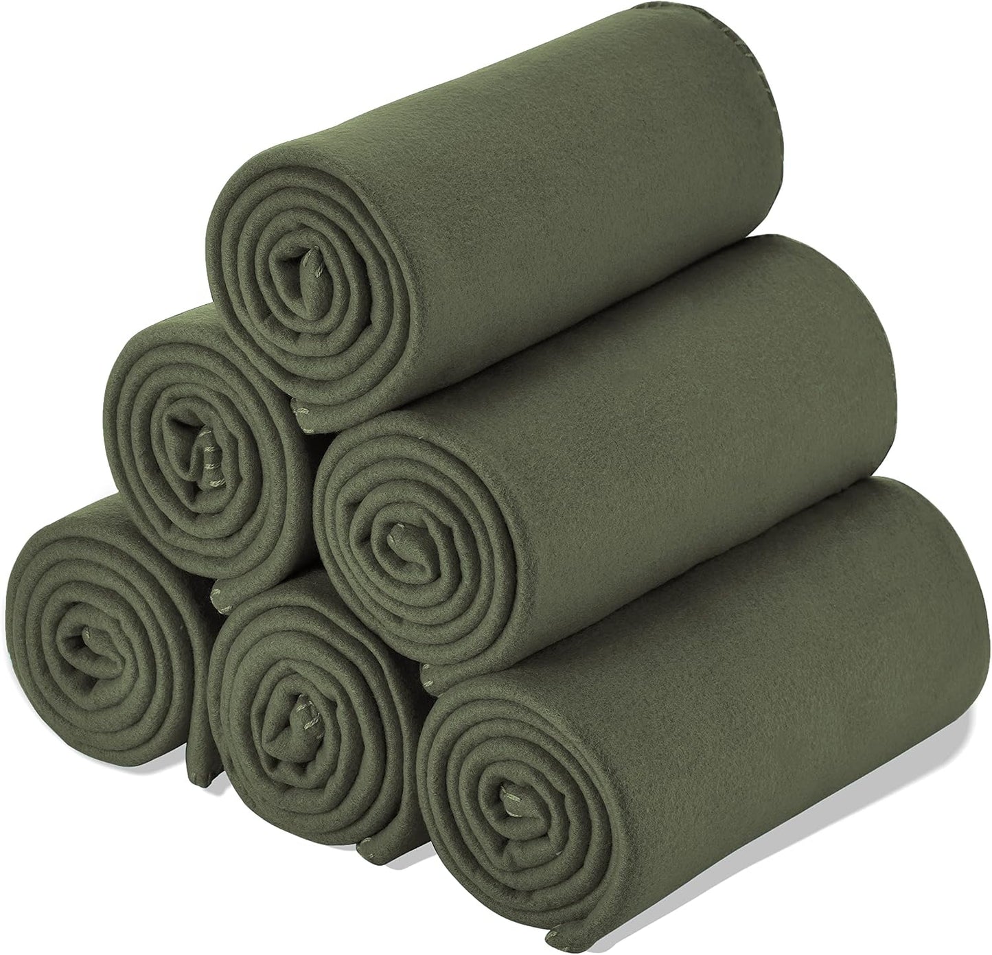 Fleece Throw Blankets Bulk Fleece Blankets Solid Wholesale Lightweight Warm Soft for Pet Bed Sofa Couch Office Wedding Gifts Travel Seasons Yellow 50x60 Inches Pack of 6