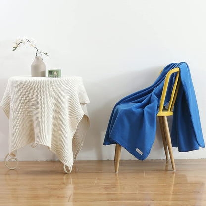 Fleece Throw Blankets Bulk Fleece Blankets Solid Wholesale Lightweight Warm Soft for Pet Bed Sofa Couch Office Wedding Gifts Travel Seasons Yellow 50x60 Inches Pack of 6