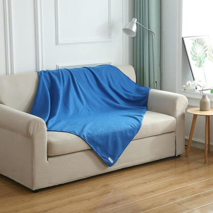 Fleece Throw Blankets Bulk Fleece Blankets Solid Wholesale Lightweight Warm Soft for Pet Bed Sofa Couch Office Wedding Gifts Travel Seasons Yellow 50x60 Inches Pack of 6