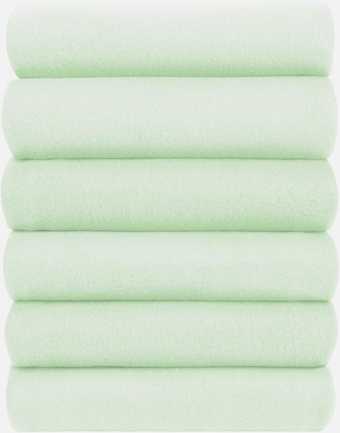Fleece Throw Blankets Bulk Fleece Blankets Solid Wholesale Lightweight Warm Soft for Pet Bed Sofa Couch Office Wedding Gifts Travel Seasons Yellow 50x60 Inches Pack of 6