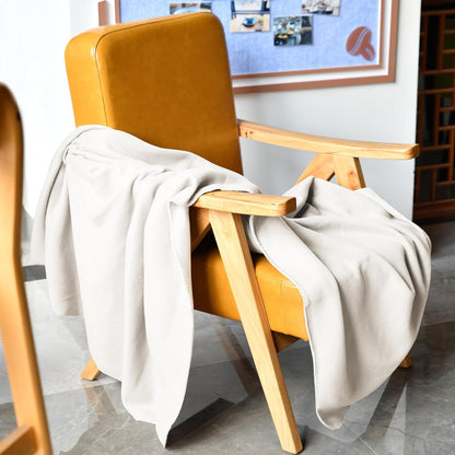Fleece Throw Blankets Bulk Fleece Blankets Solid Wholesale Lightweight Warm Soft for Pet Bed Sofa Couch Office Wedding Gifts Travel Seasons Yellow 50x60 Inches Pack of 6