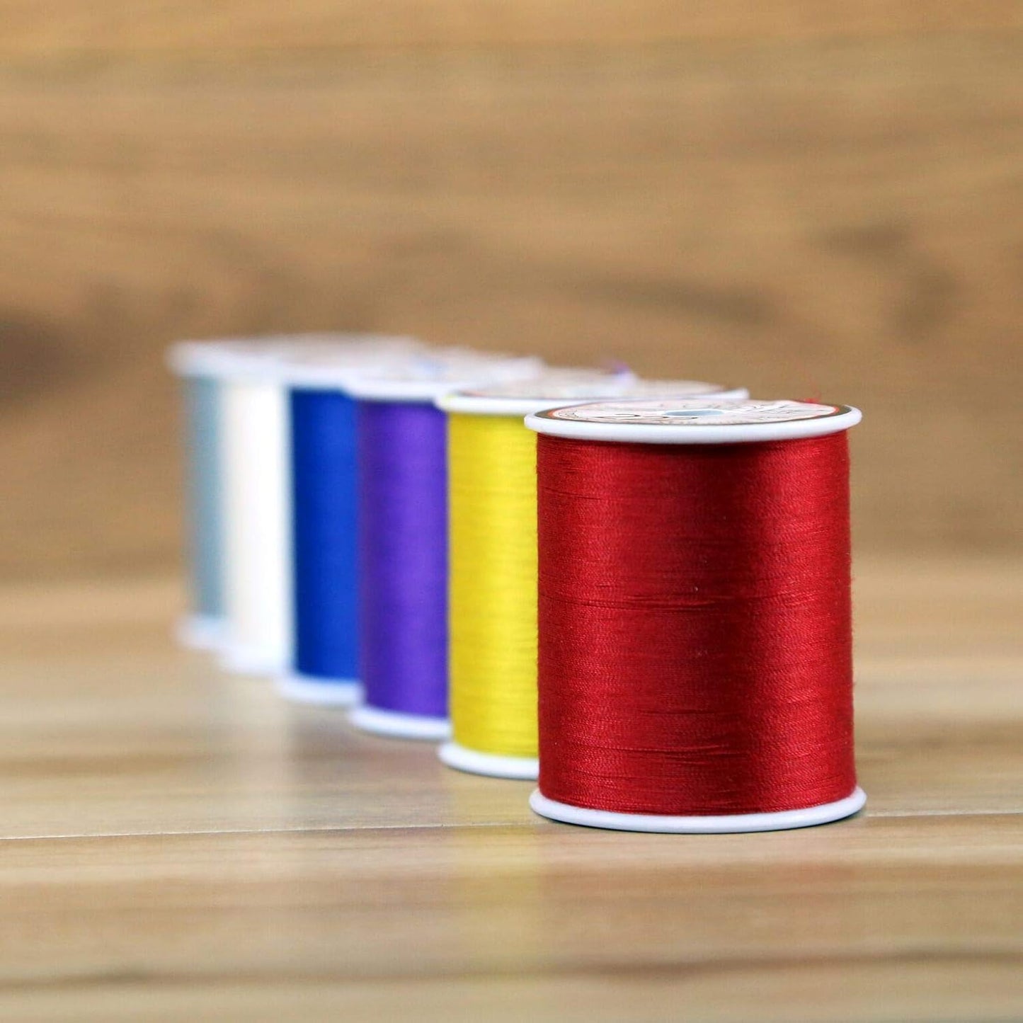Sew Complete - All-Purpose Polyester Sewing and Quilting Thread - #208 Mustard, 300 Yd. Spool