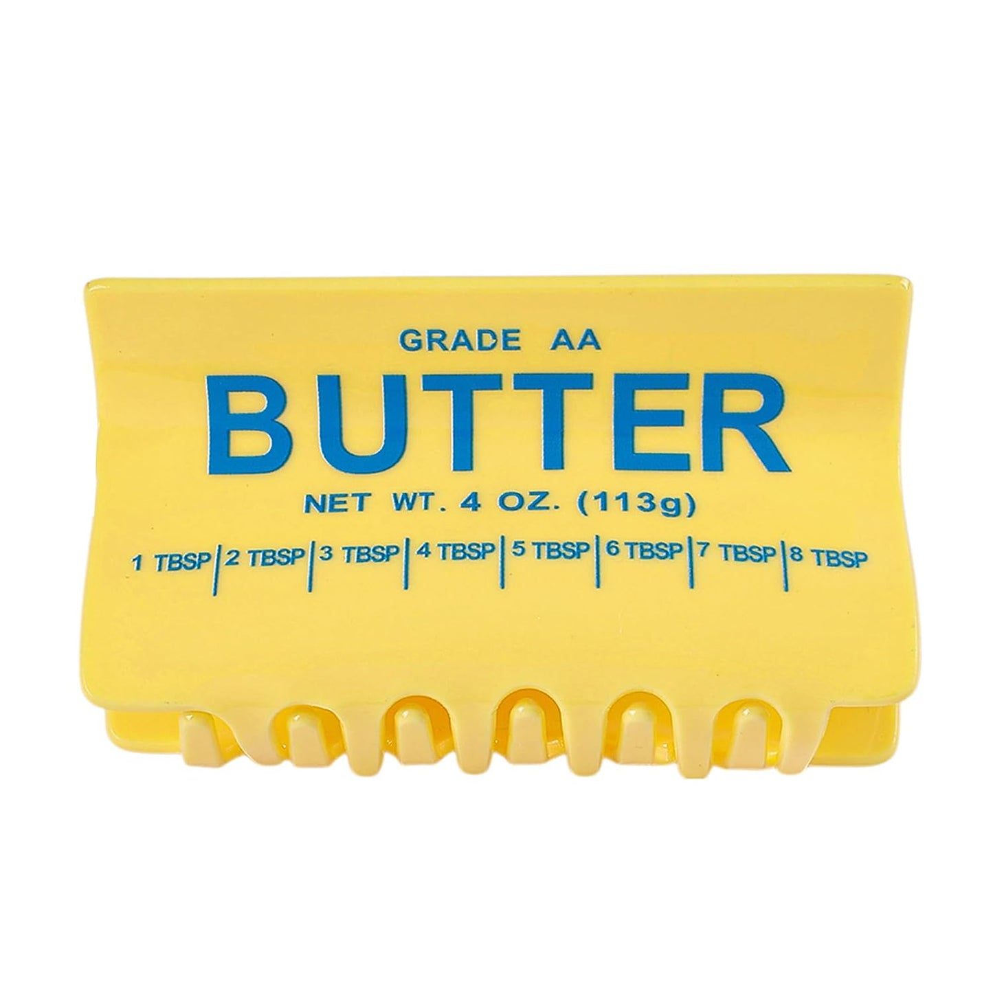 Yellow Claw Clip Personalized Fun Butter Claw Clips for Thick&Thin Hair,Acrylic No-Slips Strong Hold Hair Jaw Clips Cute Hair Accessories for Women Girls Party
