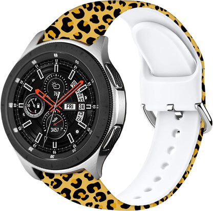Cartoon Watch Bands Compatible with Samsung Galaxy Watch 46mm/ Galaxy Watch 3 45mm/Samsung Gear S3 Frontier/Classic Strap,Soft Silicone 22mm Replacement Wristband Sport Strap for Men Women.