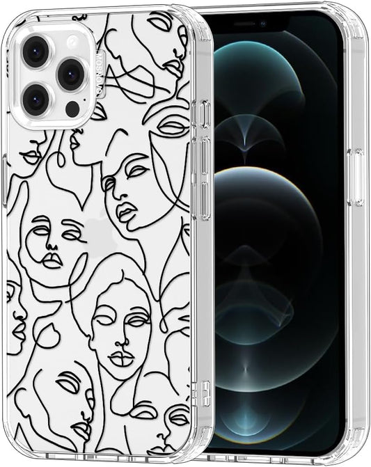 Case for iPhone 13 Pro Max, [Buffertech 6.6ft Military-Grade Drop Protection] [Anti Peel Off Tech] Clear TPU Bumper Phone Case Cover Design - Lemon - Colors A