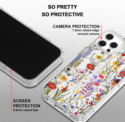 Case for iPhone 13 Pro Max, [Buffertech 6.6ft Military-Grade Drop Protection] [Anti Peel Off Tech] Clear TPU Bumper Phone Case Cover Design - Lemon - Colors A