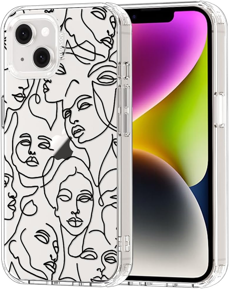 Case for iPhone 13 Pro Max, [Buffertech 6.6ft Military-Grade Drop Protection] [Anti Peel Off Tech] Clear TPU Bumper Phone Case Cover Design - Lemon - Colors A
