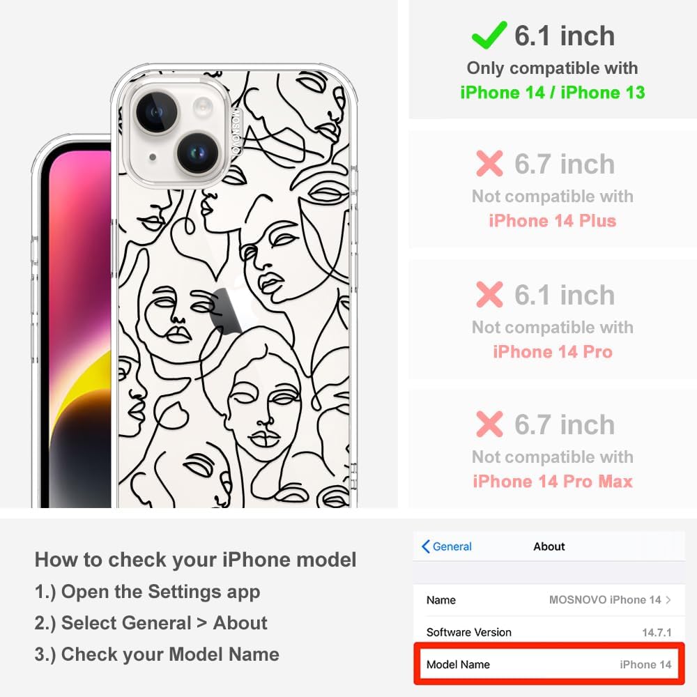 Case for iPhone 13 Pro Max, [Buffertech 6.6ft Military-Grade Drop Protection] [Anti Peel Off Tech] Clear TPU Bumper Phone Case Cover Design - Lemon - Colors A
