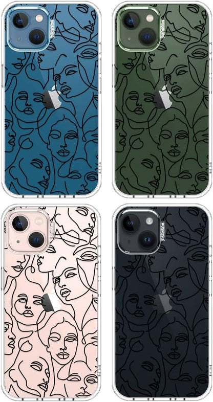 Case for iPhone 13 Pro Max, [Buffertech 6.6ft Military-Grade Drop Protection] [Anti Peel Off Tech] Clear TPU Bumper Phone Case Cover Design - Lemon - Colors A