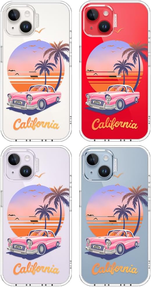 Case for iPhone 13 Pro Max, [Buffertech 6.6ft Military-Grade Drop Protection] [Anti Peel Off Tech] Clear TPU Bumper Phone Case Cover Design - Lemon - Colors A