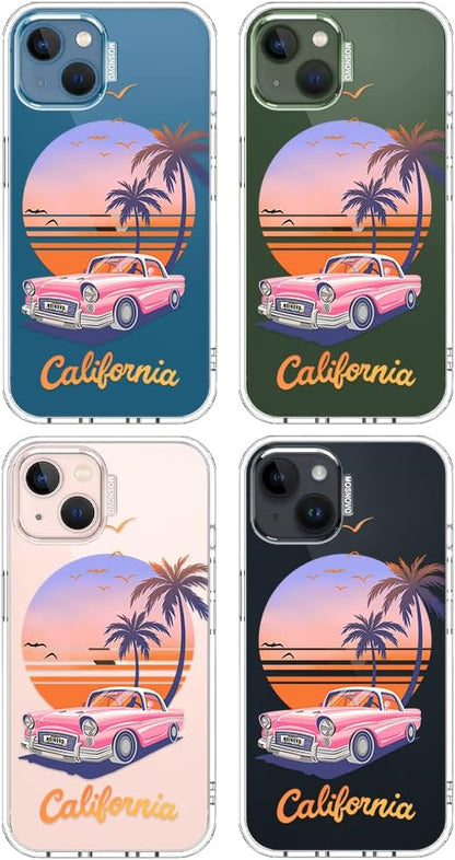 Case for iPhone 13 Pro Max, [Buffertech 6.6ft Military-Grade Drop Protection] [Anti Peel Off Tech] Clear TPU Bumper Phone Case Cover Design - Lemon - Colors A