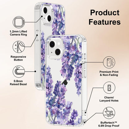 Case for iPhone 13 Pro Max, [Buffertech 6.6ft Military-Grade Drop Protection] [Anti Peel Off Tech] Clear TPU Bumper Phone Case Cover Design - Lemon - Colors A