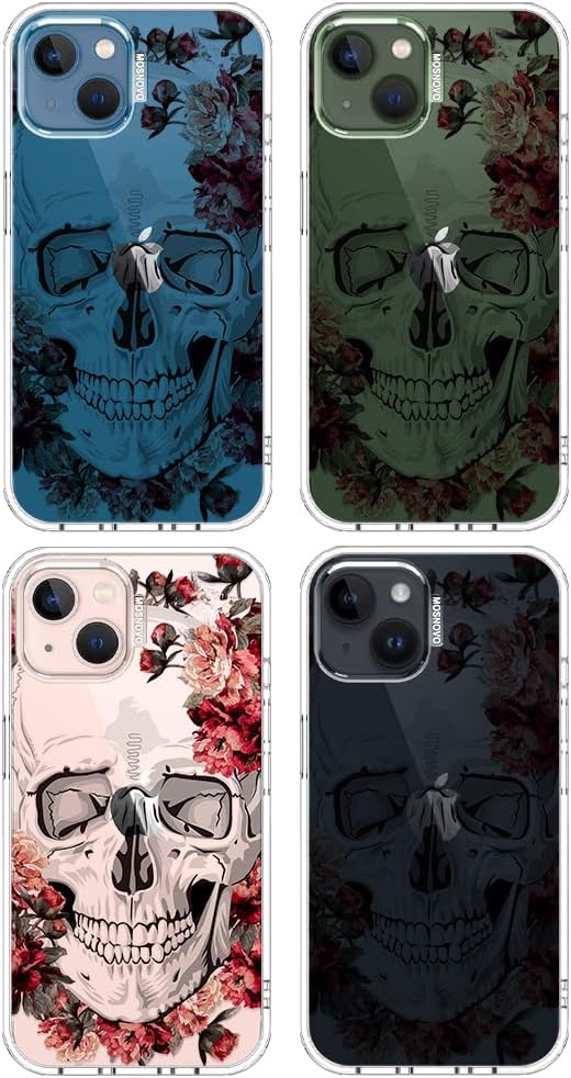 Case for iPhone 13 Pro Max, [Buffertech 6.6ft Military-Grade Drop Protection] [Anti Peel Off Tech] Clear TPU Bumper Phone Case Cover Design - Lemon - Colors A