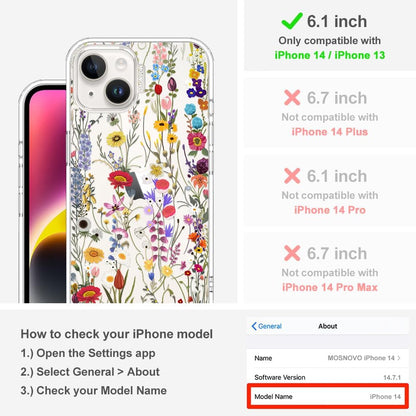 Case for iPhone 13 Pro Max, [Buffertech 6.6ft Military-Grade Drop Protection] [Anti Peel Off Tech] Clear TPU Bumper Phone Case Cover Design - Lemon - Colors A