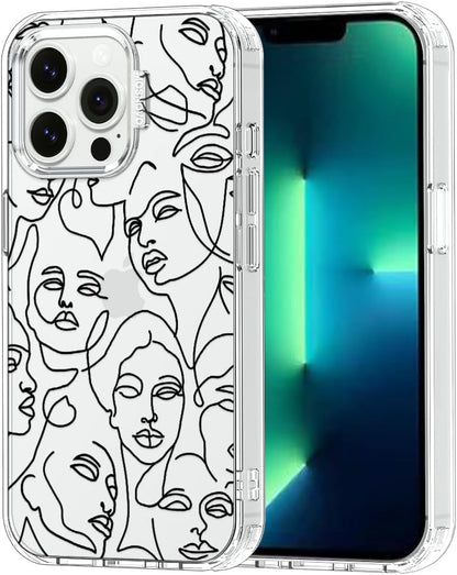 Case for iPhone 13 Pro Max, [Buffertech 6.6ft Military-Grade Drop Protection] [Anti Peel Off Tech] Clear TPU Bumper Phone Case Cover Design - Lemon - Colors A