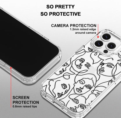 Case for iPhone 13 Pro Max, [Buffertech 6.6ft Military-Grade Drop Protection] [Anti Peel Off Tech] Clear TPU Bumper Phone Case Cover Design - Lemon - Colors A