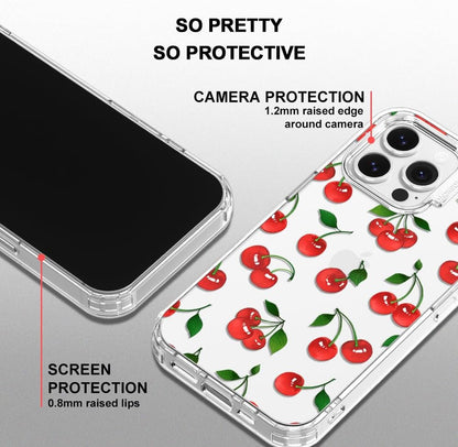 Case for iPhone 13 Pro Max, [Buffertech 6.6ft Military-Grade Drop Protection] [Anti Peel Off Tech] Clear TPU Bumper Phone Case Cover Design - Lemon - Colors A