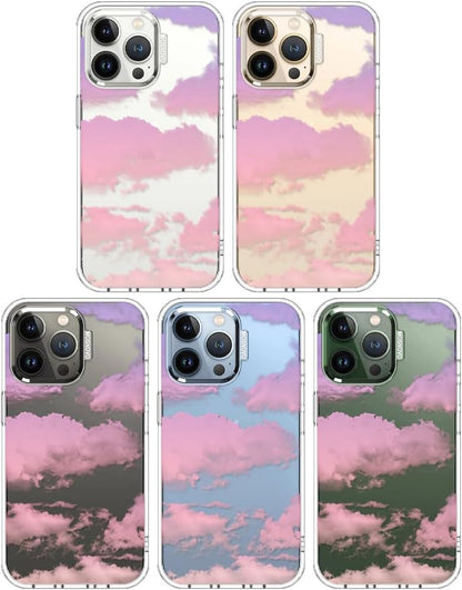 Case for iPhone 13 Pro Max, [Buffertech 6.6ft Military-Grade Drop Protection] [Anti Peel Off Tech] Clear TPU Bumper Phone Case Cover Design - Lemon - Colors A