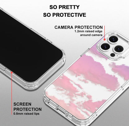 Case for iPhone 13 Pro Max, [Buffertech 6.6ft Military-Grade Drop Protection] [Anti Peel Off Tech] Clear TPU Bumper Phone Case Cover Design - Lemon - Colors A