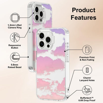 Case for iPhone 13 Pro Max, [Buffertech 6.6ft Military-Grade Drop Protection] [Anti Peel Off Tech] Clear TPU Bumper Phone Case Cover Design - Lemon - Colors A