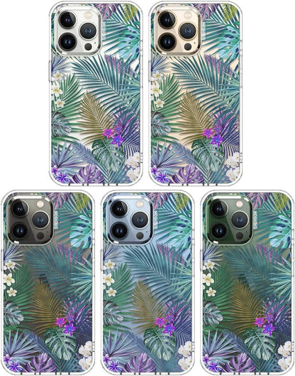 Case for iPhone 13 Pro Max, [Buffertech 6.6ft Military-Grade Drop Protection] [Anti Peel Off Tech] Clear TPU Bumper Phone Case Cover Design - Lemon - Colors A