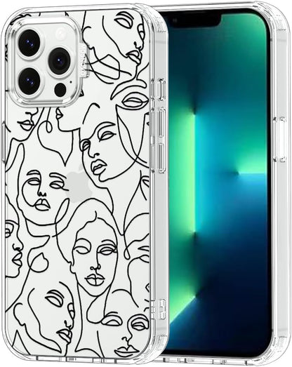Case for iPhone 13 Pro Max, [Buffertech 6.6ft Military-Grade Drop Protection] [Anti Peel Off Tech] Clear TPU Bumper Phone Case Cover Design - Lemon - Colors A