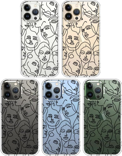 Case for iPhone 13 Pro Max, [Buffertech 6.6ft Military-Grade Drop Protection] [Anti Peel Off Tech] Clear TPU Bumper Phone Case Cover Design - Lemon - Colors A