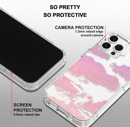 Case for iPhone 13 Pro Max, [Buffertech 6.6ft Military-Grade Drop Protection] [Anti Peel Off Tech] Clear TPU Bumper Phone Case Cover Design - Lemon - Colors A