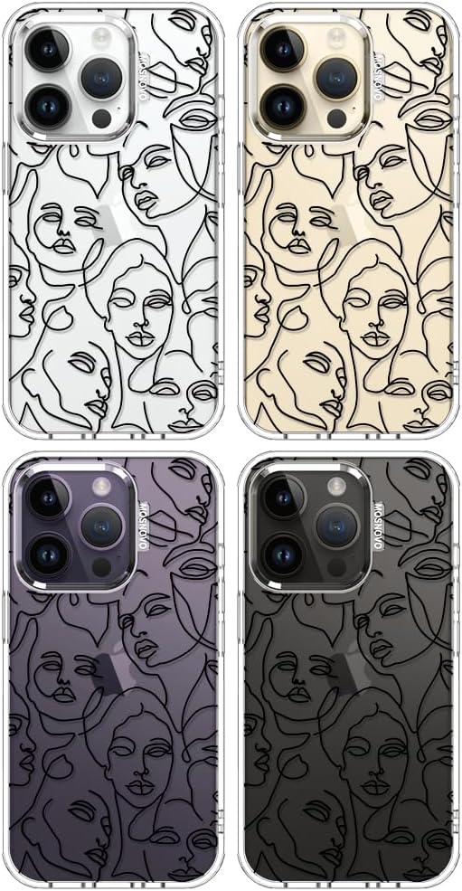 Case for iPhone 13 Pro Max, [Buffertech 6.6ft Military-Grade Drop Protection] [Anti Peel Off Tech] Clear TPU Bumper Phone Case Cover Design - Lemon - Colors A