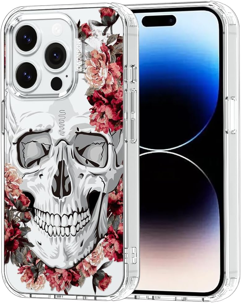 Case for iPhone 13 Pro Max, [Buffertech 6.6ft Military-Grade Drop Protection] [Anti Peel Off Tech] Clear TPU Bumper Phone Case Cover Design - Lemon - Colors A