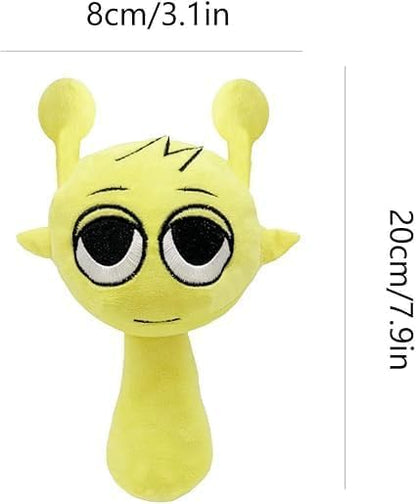 Soft Plush Toys Song Game Plushies Stuffed Plushes Soft and Funs Stuffed Toys Dolls for Fans and Friends Birthday for Girls Boys (Yellow)