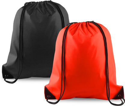 25Pcs Yellow Drawstring Bags - String Backpacks for Gym, Sport, Traveling