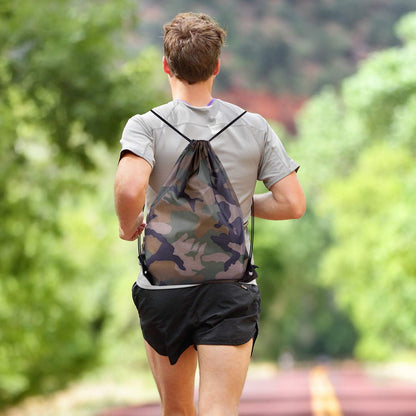 25Pcs Yellow Drawstring Bags - String Backpacks for Gym, Sport, Traveling