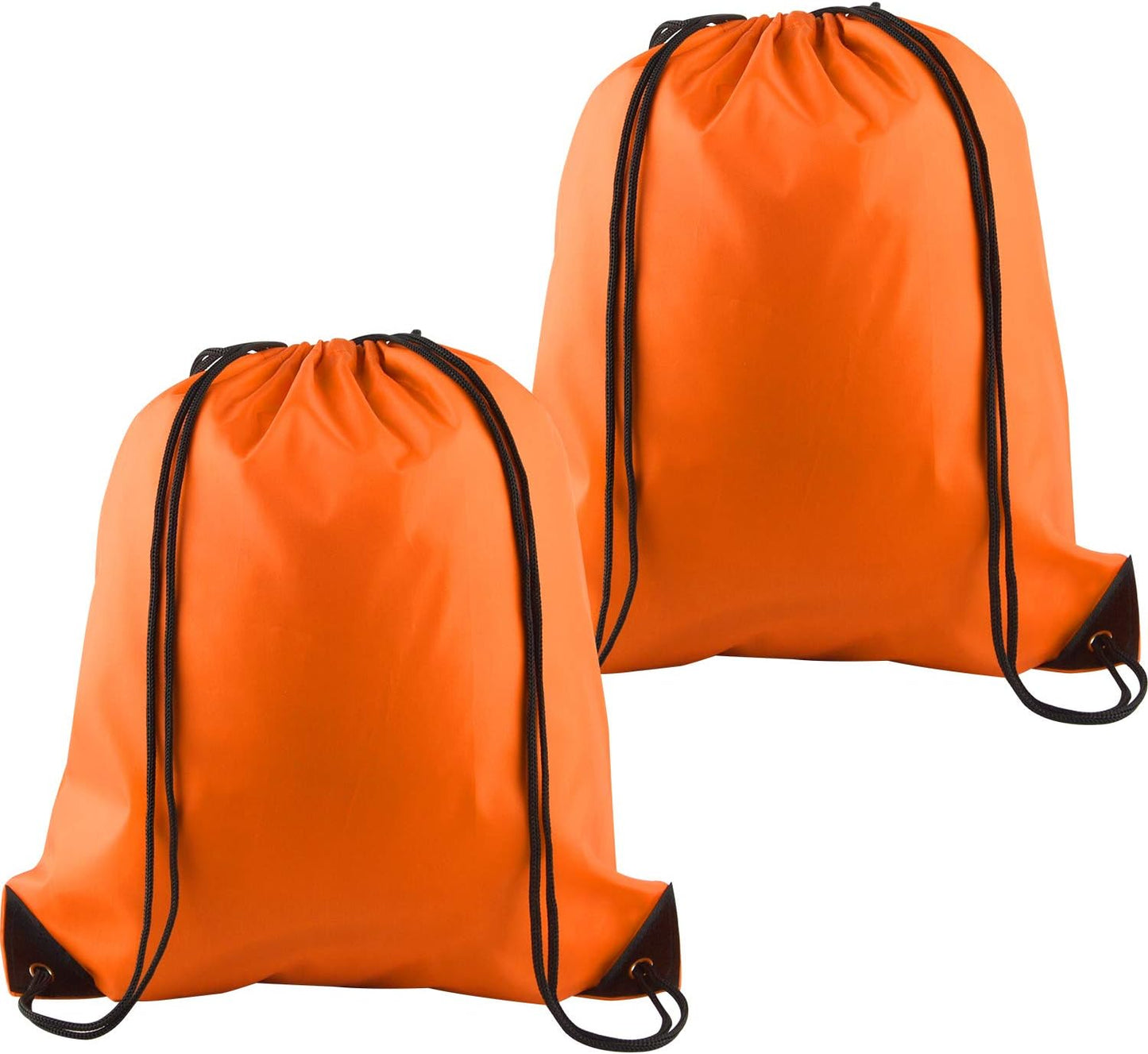 25Pcs Yellow Drawstring Bags - String Backpacks for Gym, Sport, Traveling