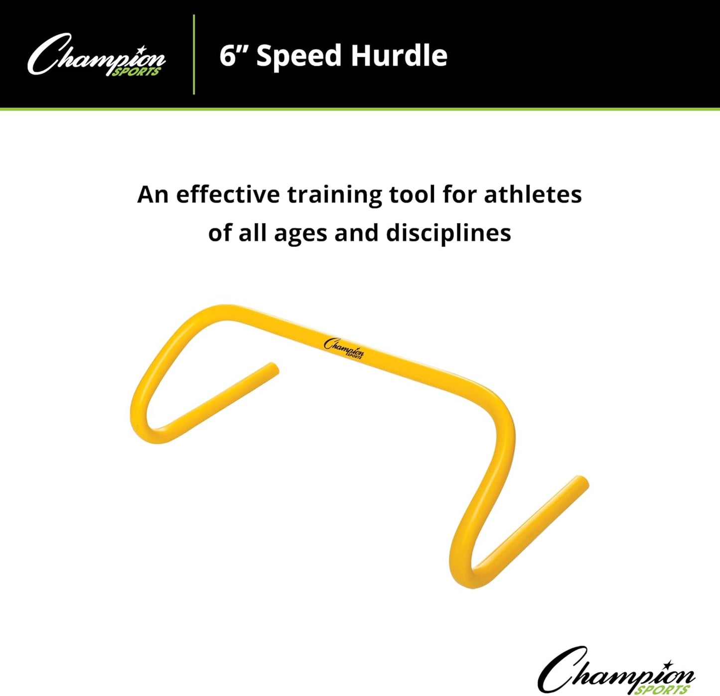 Speed Hurdles – Lightweight Adjustable Agility & Jump Training for Athletes - Speed & Stride Drills, Soccer, Football & Track