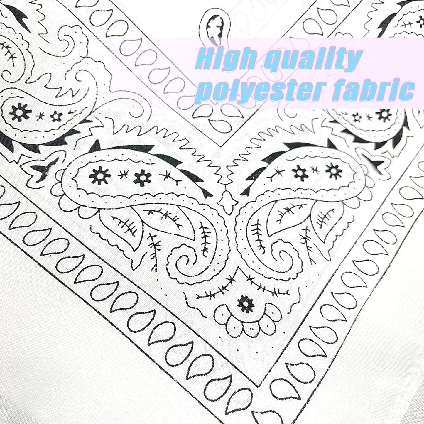 Bandana with Heart Sunglasses, Disco Cowgirl Bachelorette Paisley Scarf for Men Women