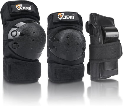 Adult & Kids Knee Pads Elbow Pads and Wrist Guards for Inline Skating, Roller Skating, Skateboarding, Scootering